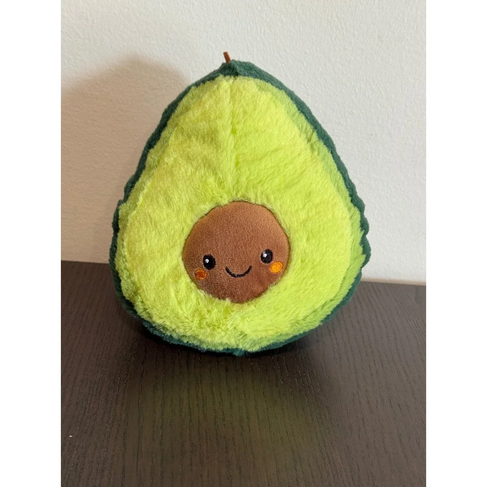 Squishable Avocado Plush Kids 6 Inch Green Fuzzy Stuffed Food Toy Snugglemi